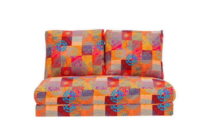 Atelier Del Sofa Taida - Patchwork Sofá cama de 2 plazas Multicolor